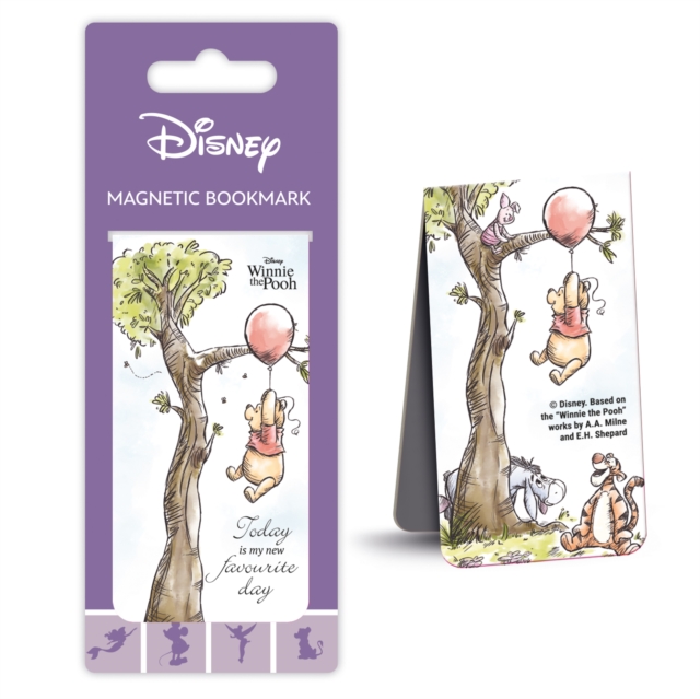 Winnie The Pooh Magnetic Bookmark, Paperback Book