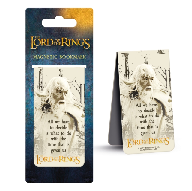 Lord Of The Rings (Gandalf) Magnetic Bookmark, Paperback Book