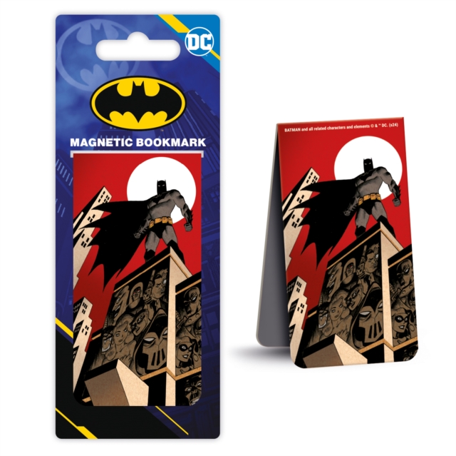 Batman (Villain Skyline) Magnetic Bookmark, Paperback Book