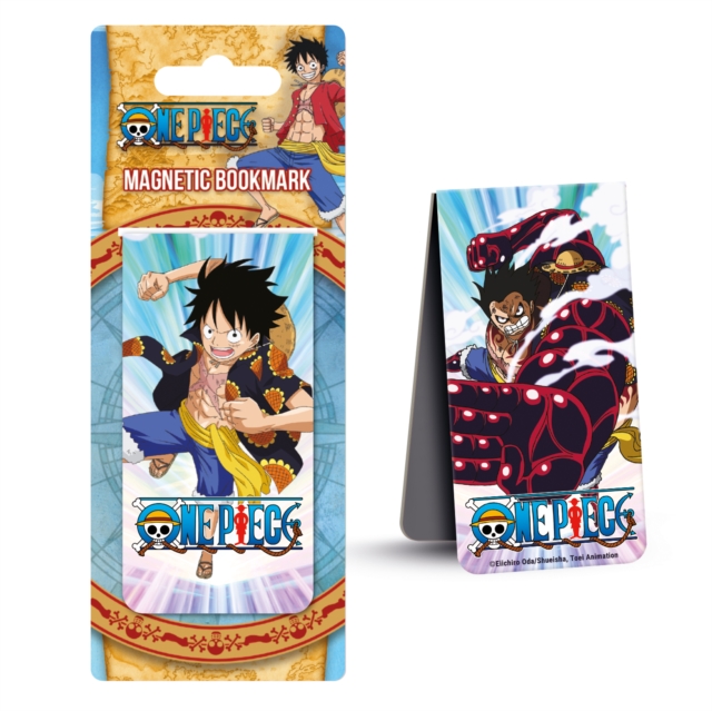 One Piece (Gear 4 Transformation) Magnetic Bookmark, Paperback Book