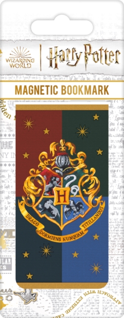 Harry Potter (Colourful Crest Hogwarts) Magnetic Bookmark, Paperback Book