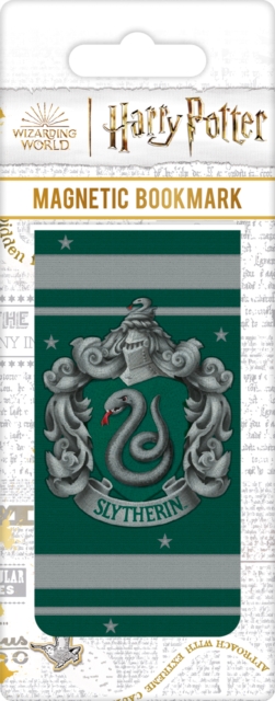 Harry Potter (Colourful Crest Slytherin) Magnetic Bookmark, Paperback Book