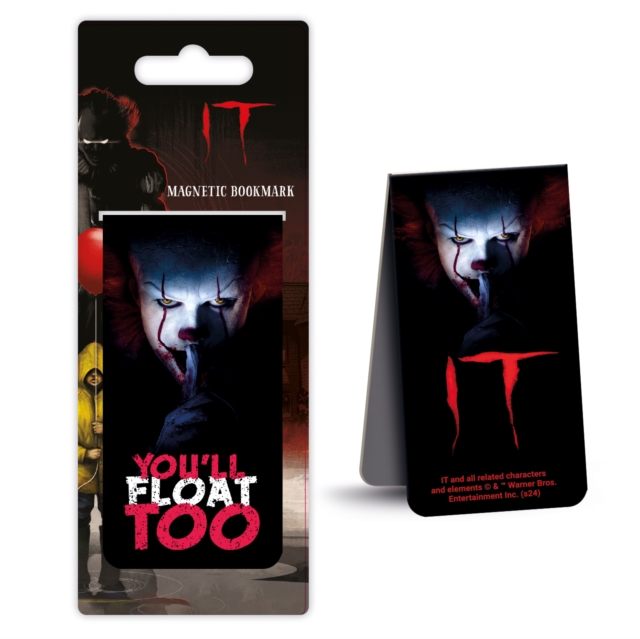 It (You'll Float Too) Magnetic Bookmark, Paperback Book
