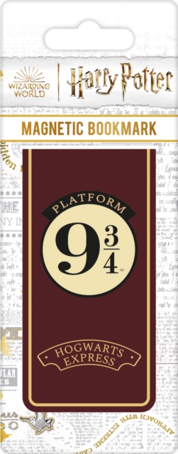 Harry Potter (Platform 9 & 3/4) Magnetic Bookmark, Paperback Book