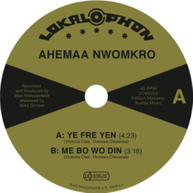 Ye Fre Yen, Vinyl / 7" Single Vinyl