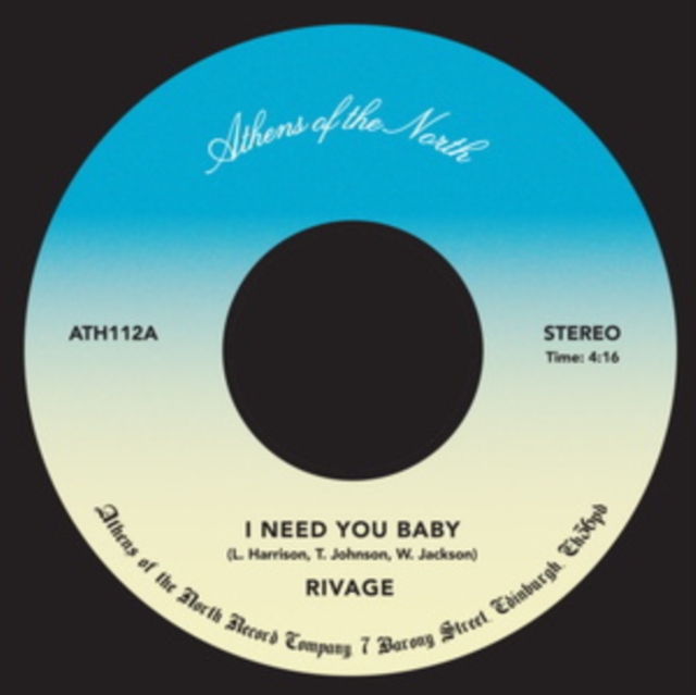 I Need You Baby, Vinyl / 7" Single Vinyl