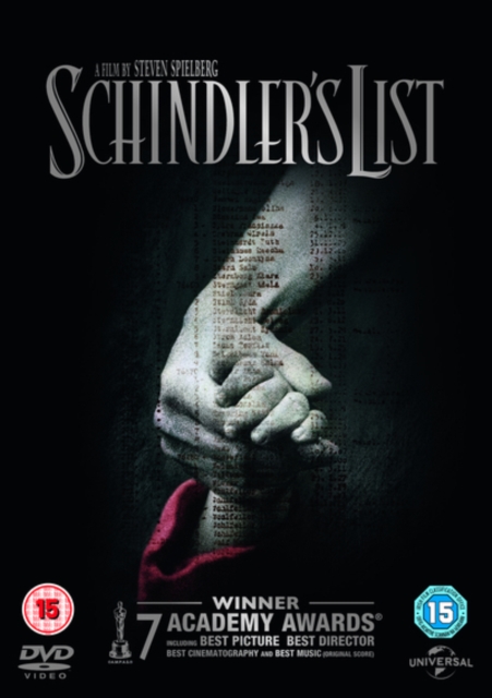 Schindler's List, DVD  DVD