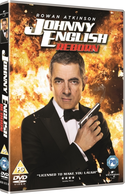 Johnny English Reborn, DVD  DVD