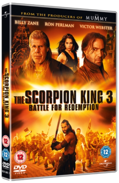 The Scorpion King 3 - Battle for Redemption, DVD DVD