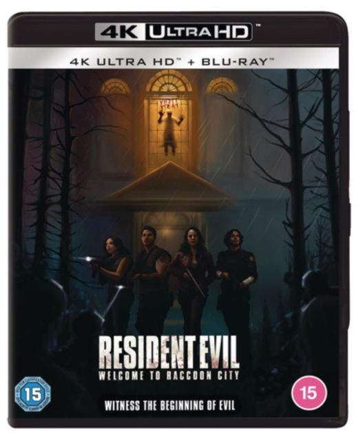 Resident Evil: Welcome to Raccoon City, Blu-ray BluRay