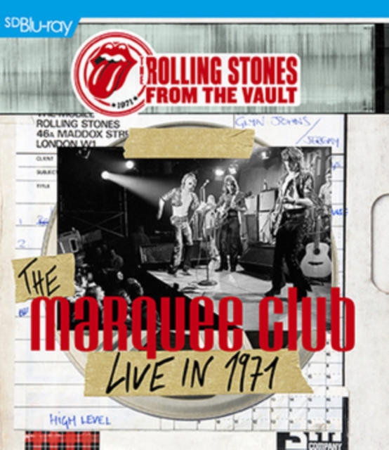 The Rolling Stones: From the Vault - 1971, Blu-ray BluRay