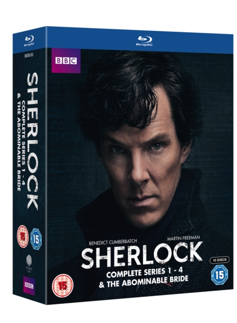 Sherlock: Complete Series 1-4 & the Abominable Bride, Blu-ray BluRay