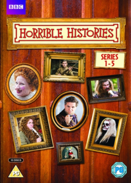 Horrible Histories: Series 1-5, DVD  DVD