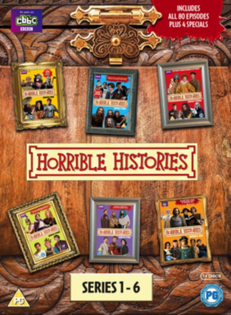 Horrible Histories: Series 1-6, DVD  DVD
