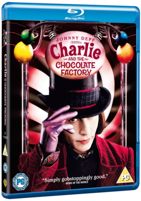 Charlie and the Chocolate Factory, Blu-ray  BluRay