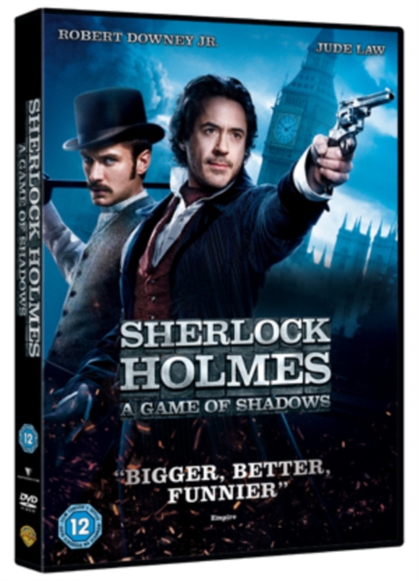 Sherlock Holmes: A Game of Shadows, DVD  DVD