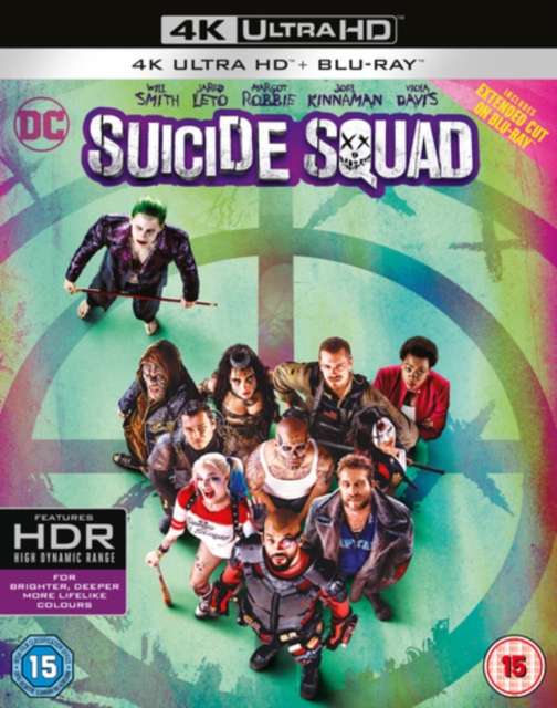 Suicide Squad, Blu-ray BluRay