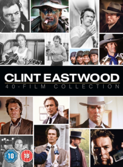 Clint Eastwood 40-film Collection, DVD DVD