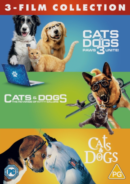 Cats & Dogs: 3 Film Collection, DVD DVD