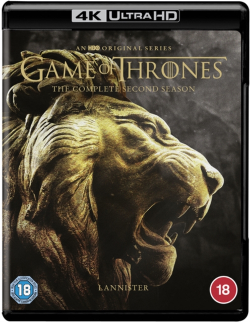 Game of Thrones: The Complete Second Season, Blu-ray BluRay