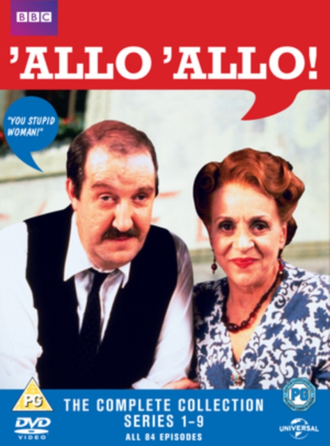 'Allo 'Allo: The Complete Series 1-9, DVD DVD