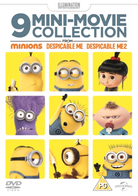 9 Mini-movie Collection from Minions, Despicable Me 1 & 2, DVD DVD