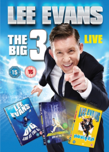 Lee Evans: The Big 3 Live, DVD DVD