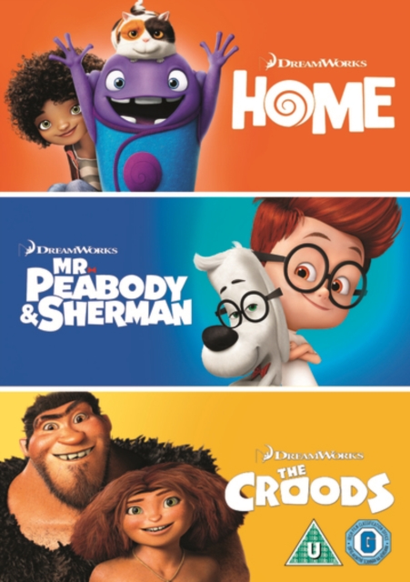 Home/The Croods/Mr. Peabody & Sherman, DVD DVD