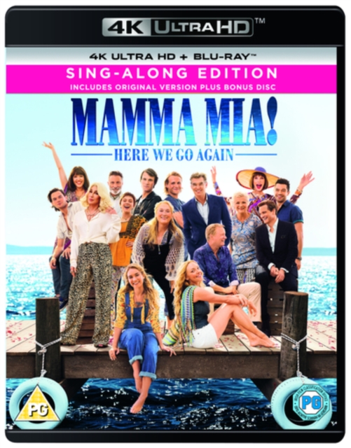 Mamma Mia! Here We Go Again, Blu-ray BluRay