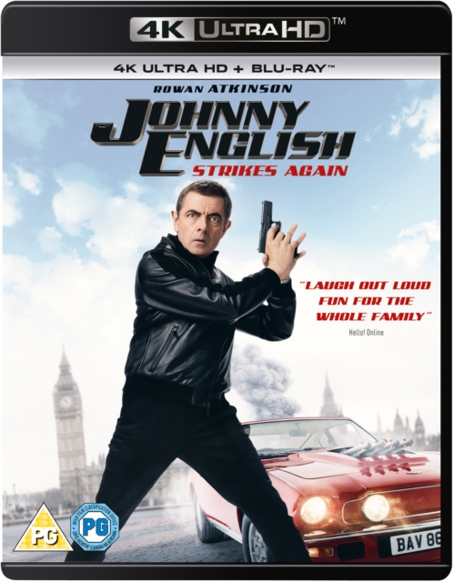 Johnny English Strikes Again, Blu-ray BluRay