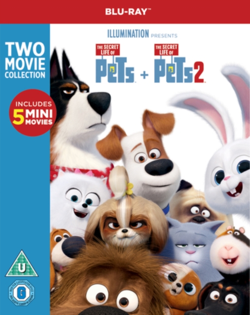 The Secret Life of Pets 1 & 2, Blu-ray BluRay