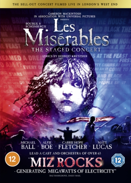 Les Misérables: The Staged Concert, DVD DVD