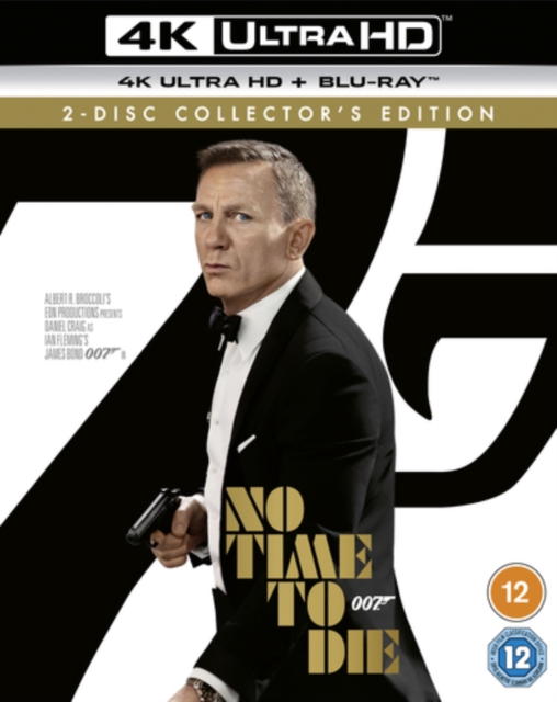No Time to Die, Blu-ray BluRay