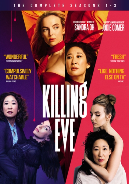 Killing Eve: Season 1-3, DVD DVD