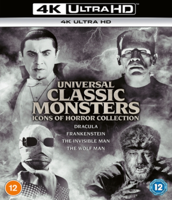 Universal Classic Monsters: Icons of Horror Collection, Blu-ray BluRay