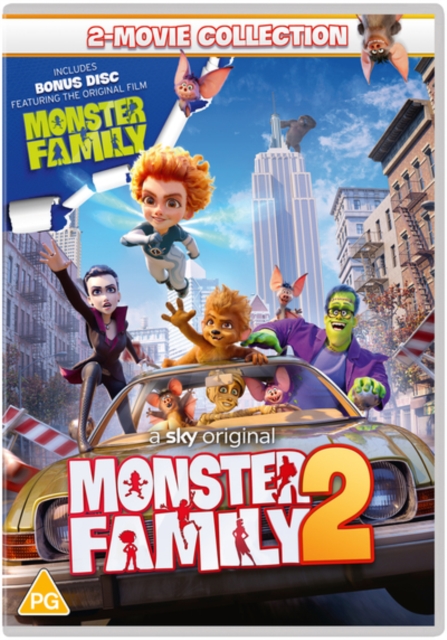 Monster Family 2, DVD DVD