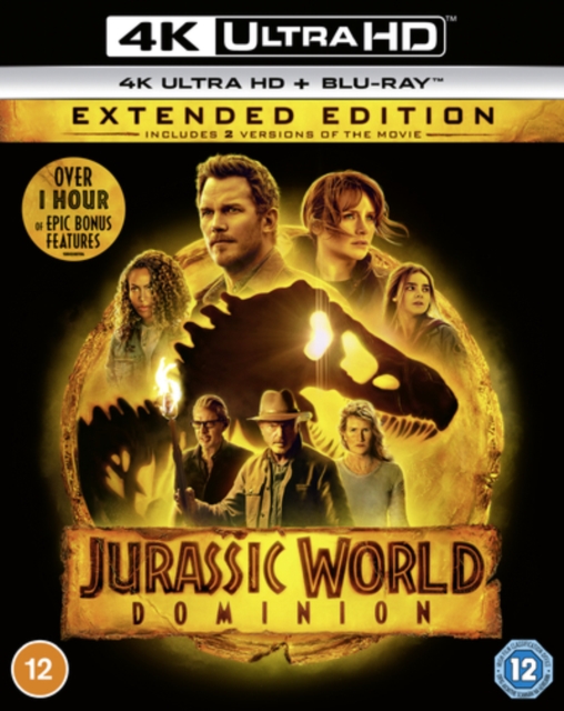 Jurassic World: Dominion, Blu-ray BluRay