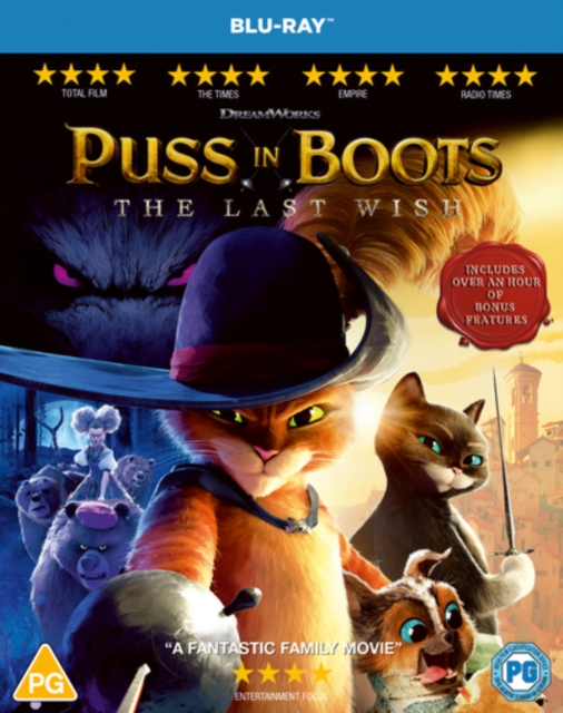 Puss in Boots: The Last Wish, Blu-ray BluRay
