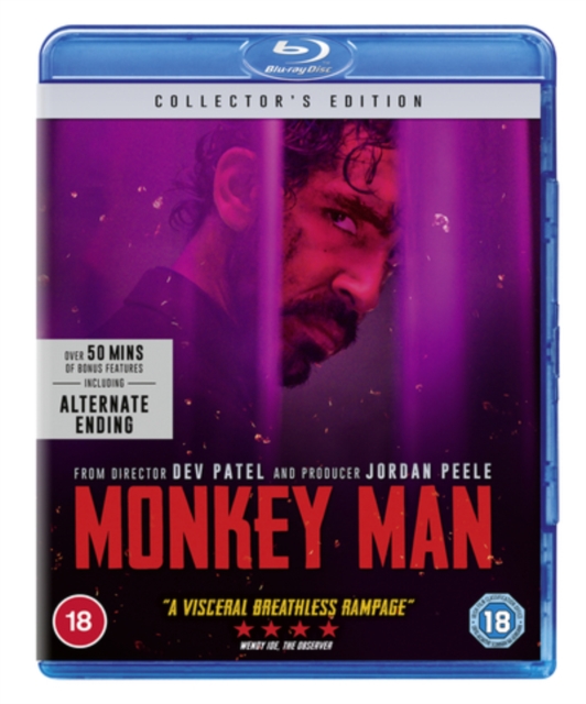 Monkey Man, Blu-ray BluRay
