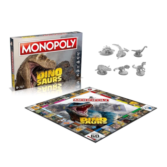 Dinosaurs Monopoly Game, Paperback Book