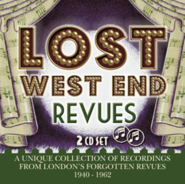 Lost West End Revues: A Unique Collection of Recordings from London's Forgotten Revues, CD / Album Cd