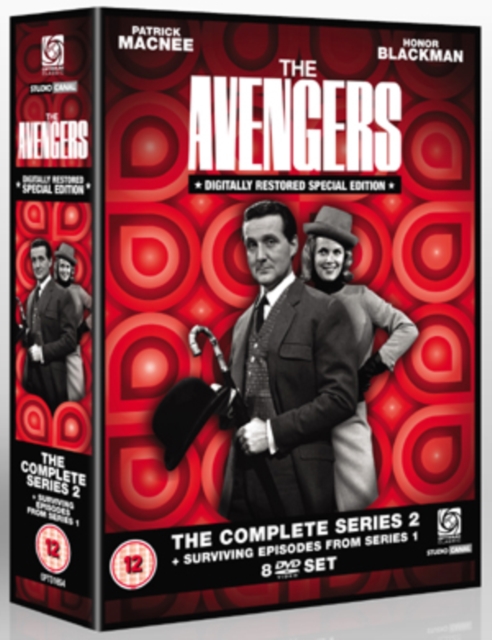 The Avengers: The Complete Series 2 and Surviving Episodes..., DVD DVD