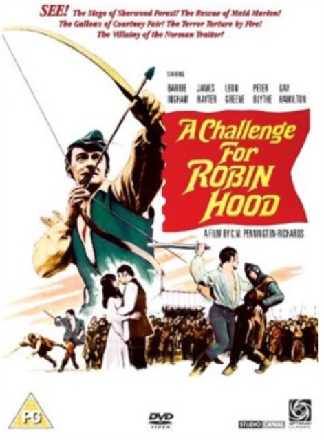 A   Challenge for Robin Hood, DVD DVD
