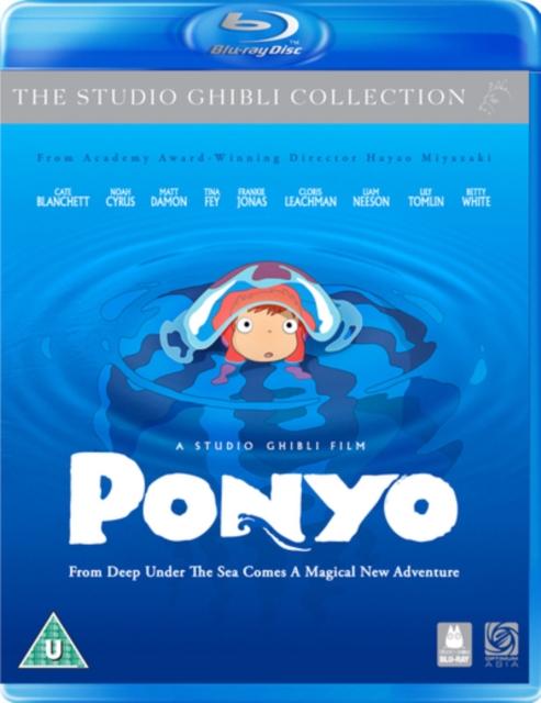 Ponyo, Blu-ray  BluRay