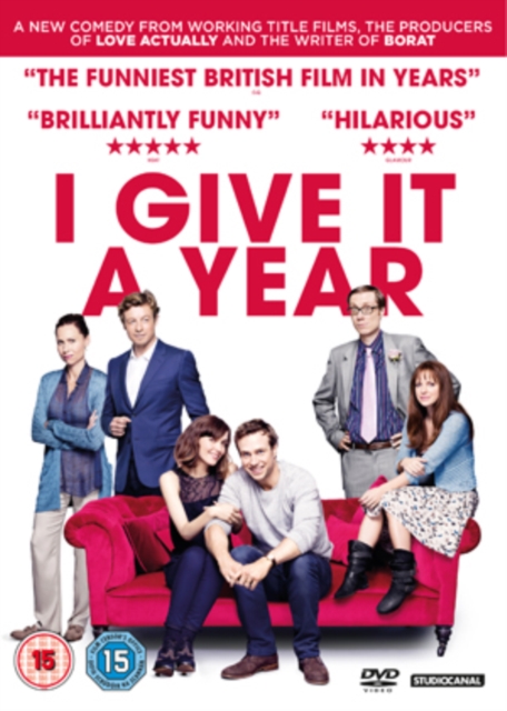 I Give It a Year, DVD  DVD