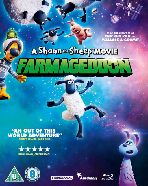 A   Shaun the Sheep Movie - Farmageddon, Blu-ray BluRay