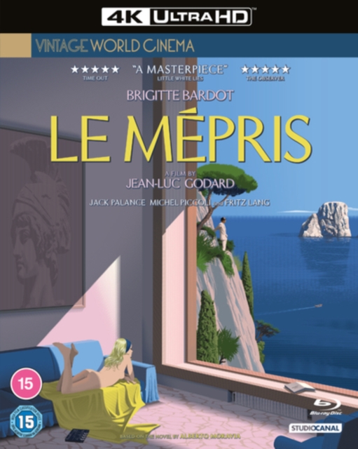 Le Mepris, Blu-ray BluRay