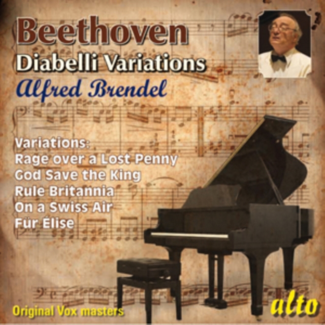 Beethoven: Diabelli Variations, CD / Album Cd