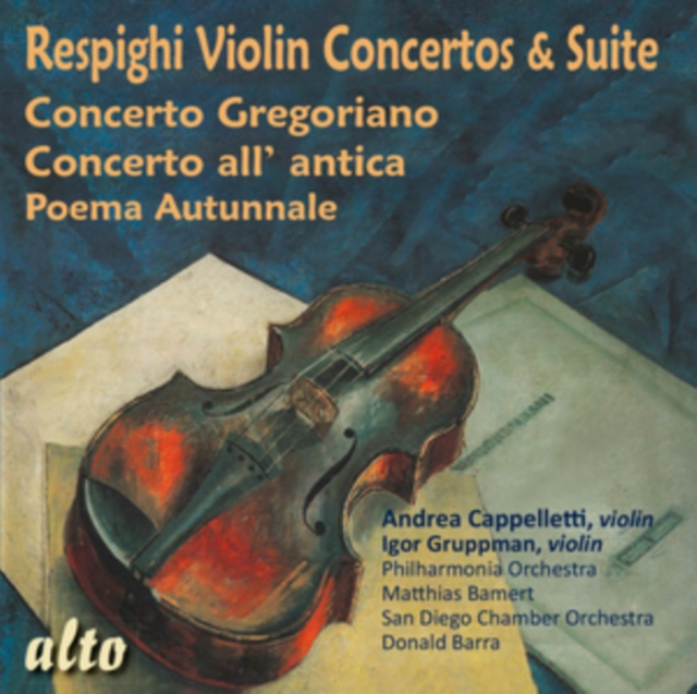 Respighi: Violin Concertos & Suite, CD / Album Cd