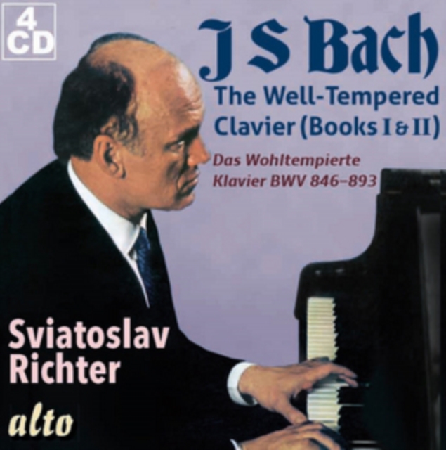 J.S. Bach: The Well-tempered Clavier (Books I&II), CD / Album Cd